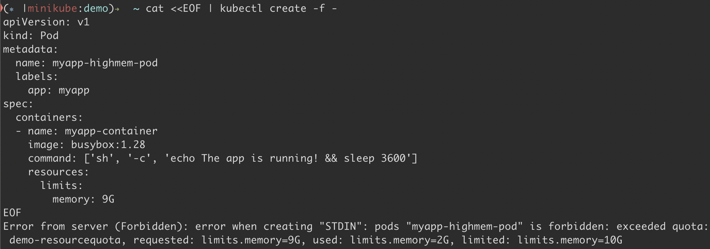 exceed-resource-quota